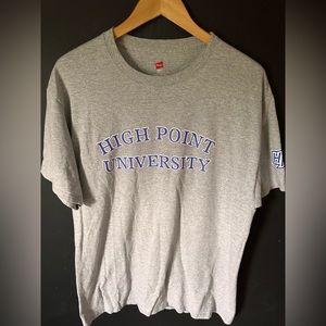 High Point University Large Grey T-Shirt